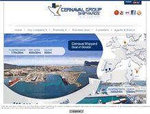 Tablet Screenshot of cernaval.com